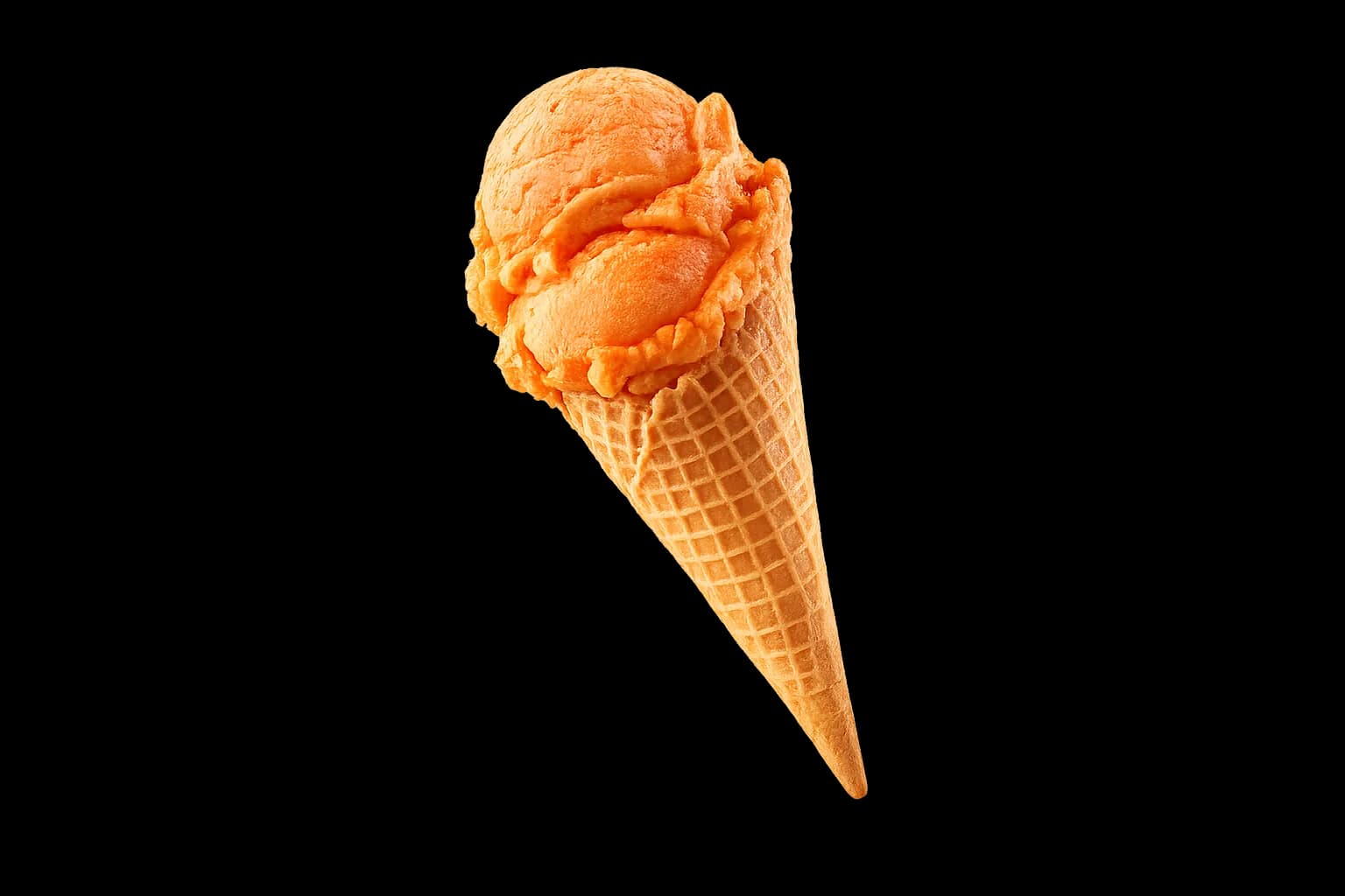 Papaya ice cream