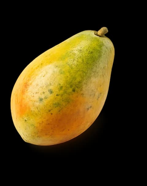 papaya garnish
